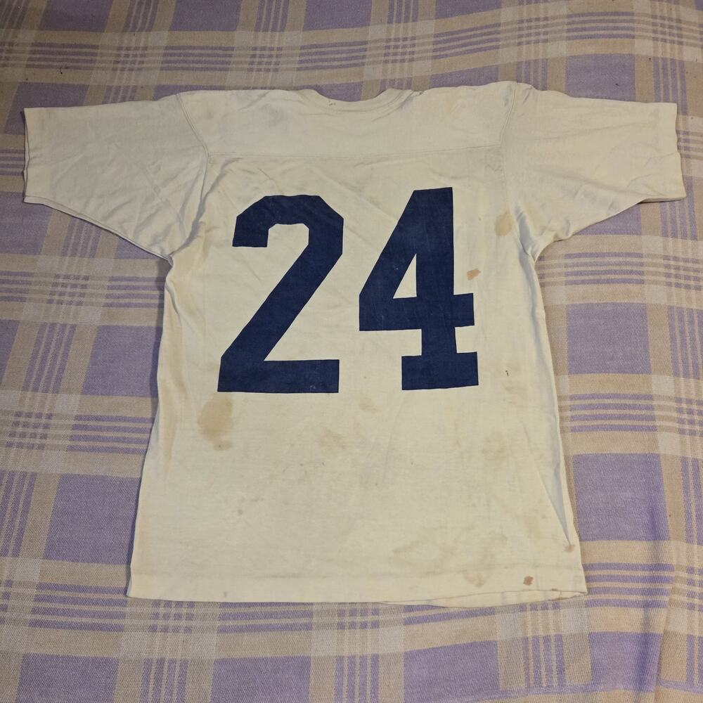 Vintage 60s Haworth Huskies Durene Champion Football Jersey Size Medium USA Rare - Picture 3 of 15